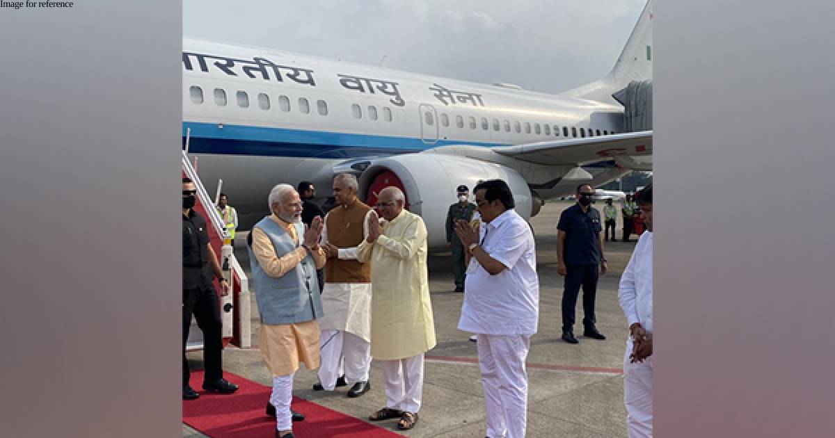 PM Modi reaches Ahmedabad, to inaugurate multiple projects in Modhera